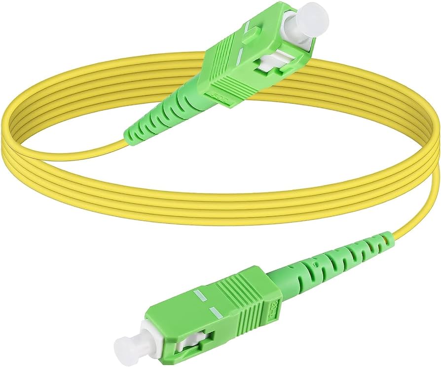 Comparación de cables de fibra óptica SC/APC vs SC/UPC