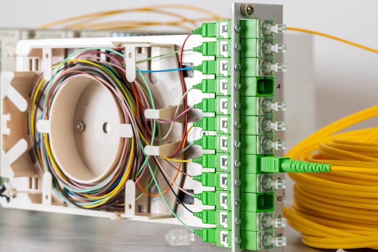 fiber optic PLC splitter