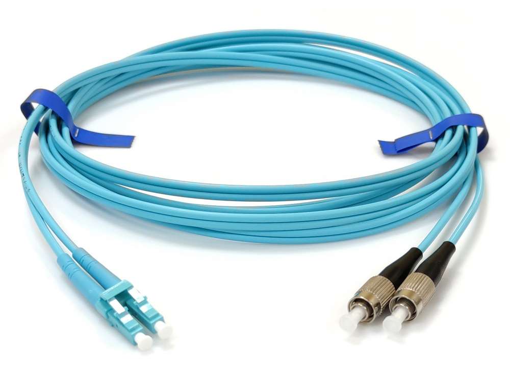 LC FC duplex fiber optic patch cable