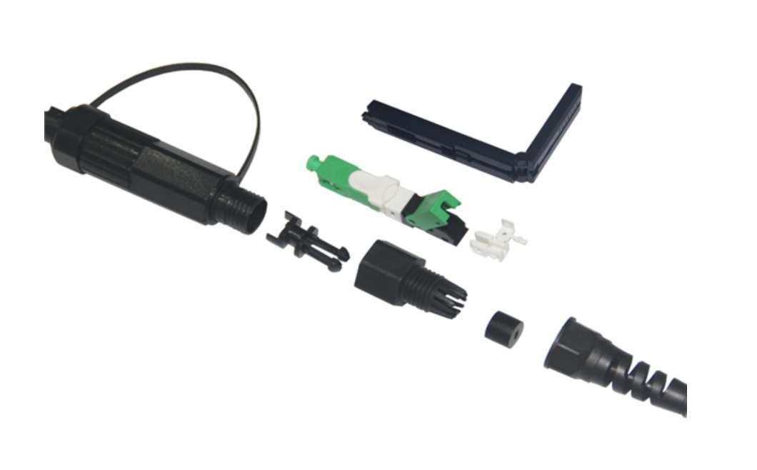 fiber field assembly connector