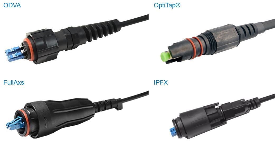 quick harden connector