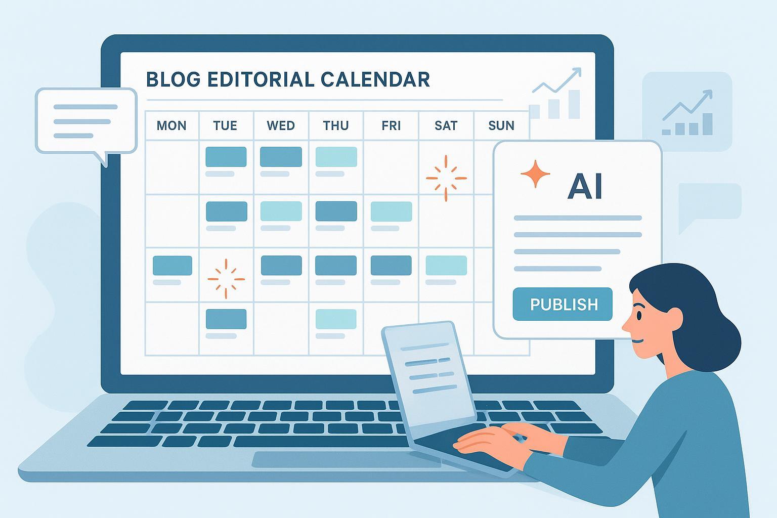 如何用AI构建博客内容日历：全流程实操指南