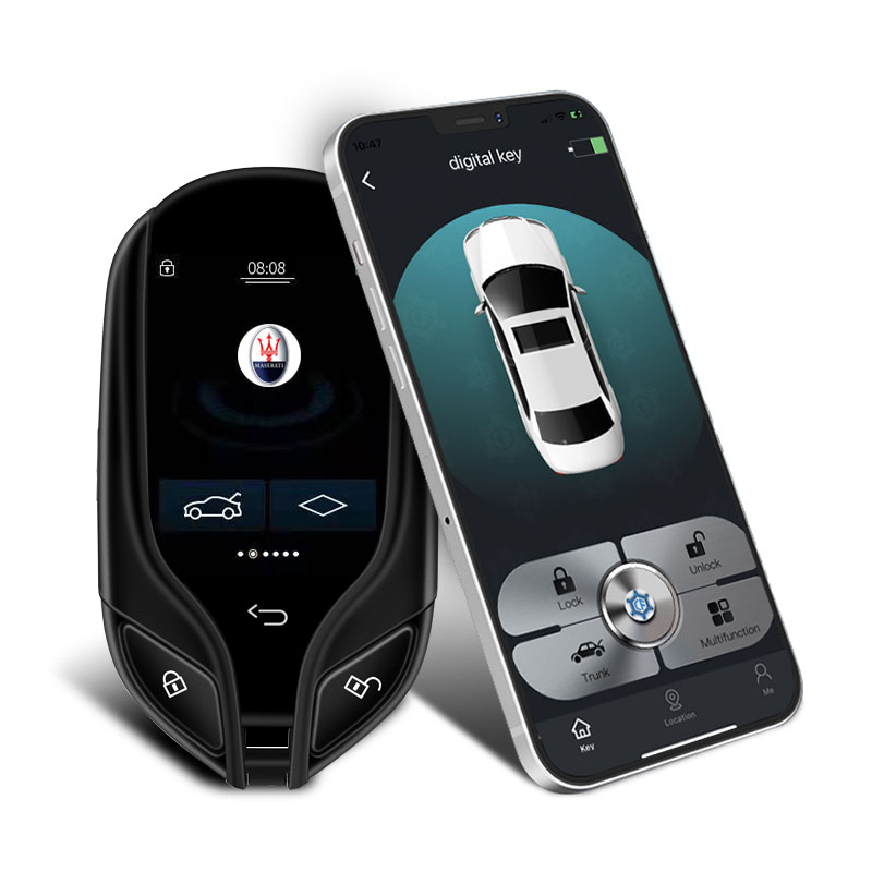 Steps to Replace a Lost Car Key with an LCD Smart Car Key