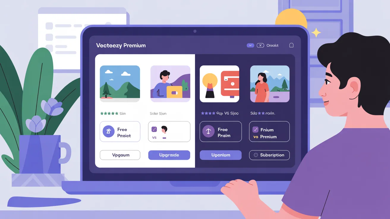 Free vs. Vecteezy Premium