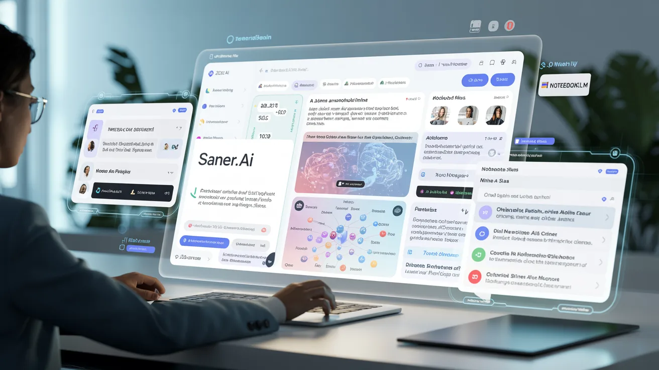 How Saner.AI Makes Life Easier for Users of AI Tools Like NotebookLM