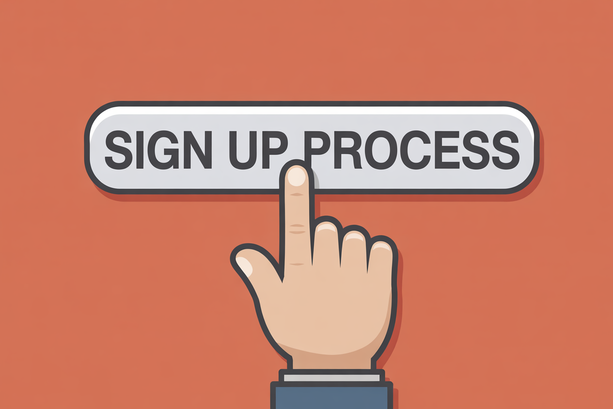 Sign Up process