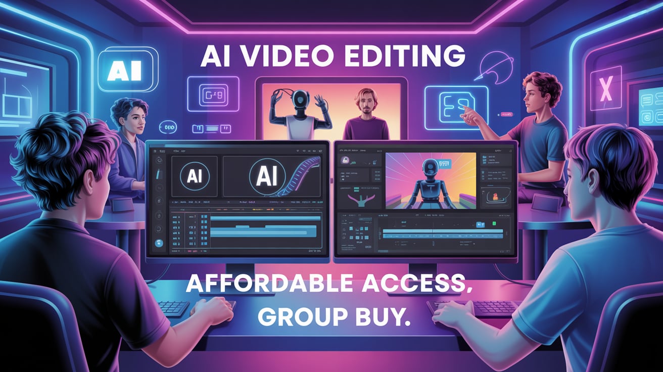 How Group Buy RunwayML Unlocks Advanced AI Video Editing Features for Less