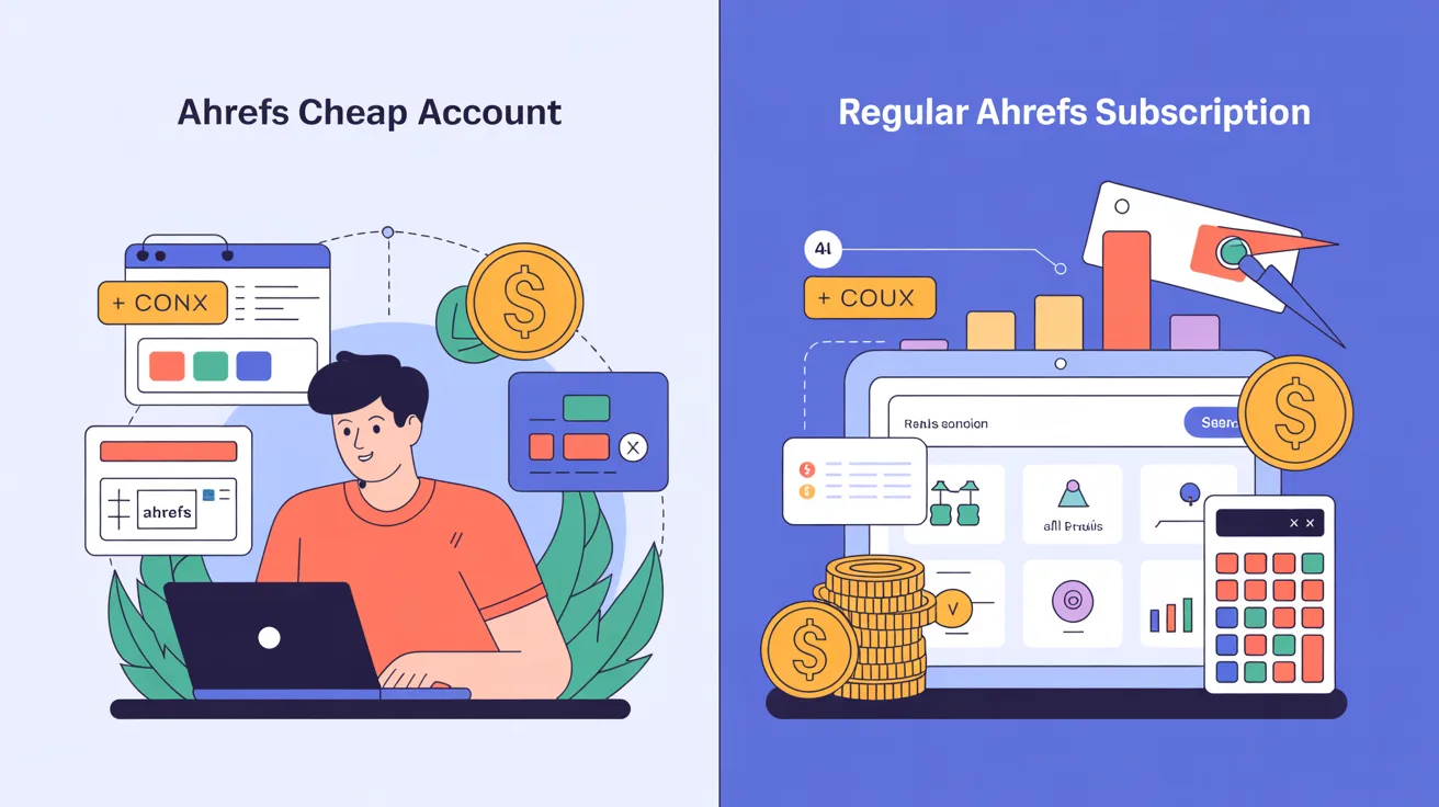 Ahrefs cheap account or regular subscription which saves you more money
