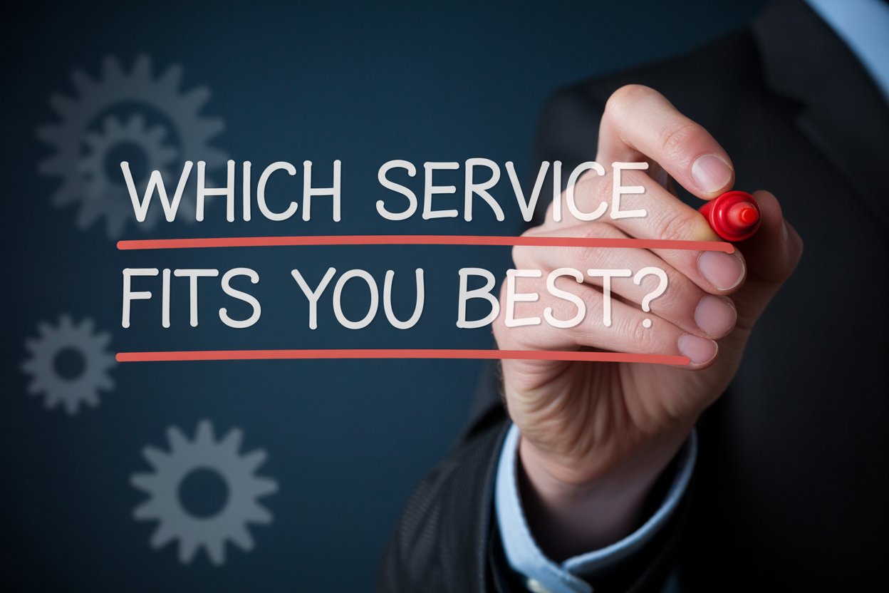 Which Service Fits You Best?