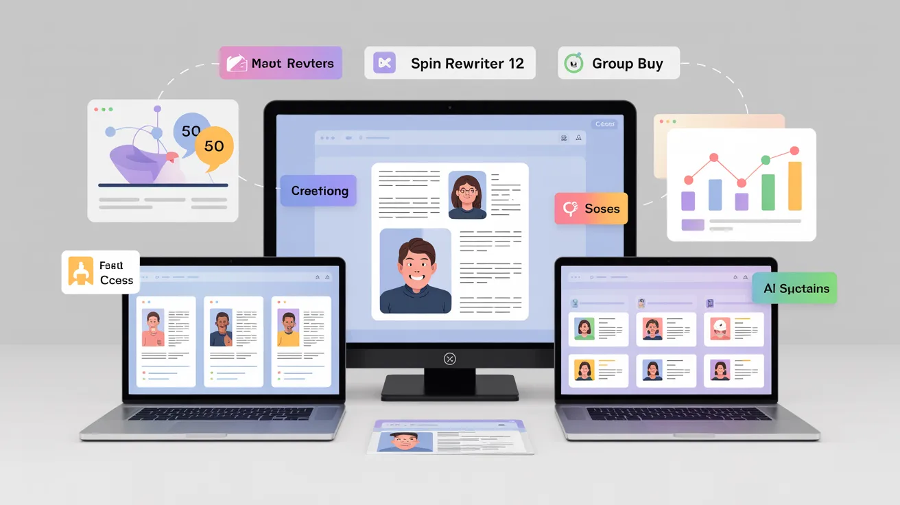 Spin ReWriter 12 Group Buy Makes Blogging Easy