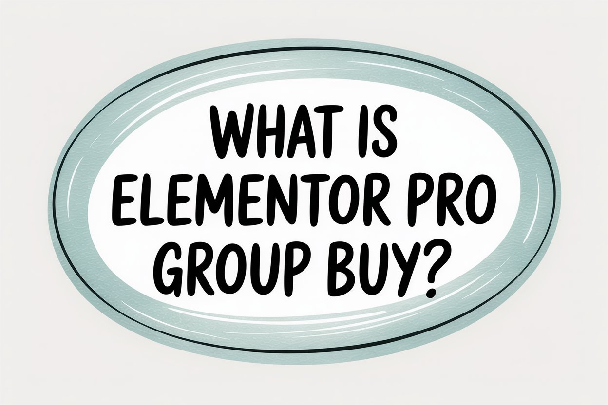 What is Elementor Pro Group Buy?