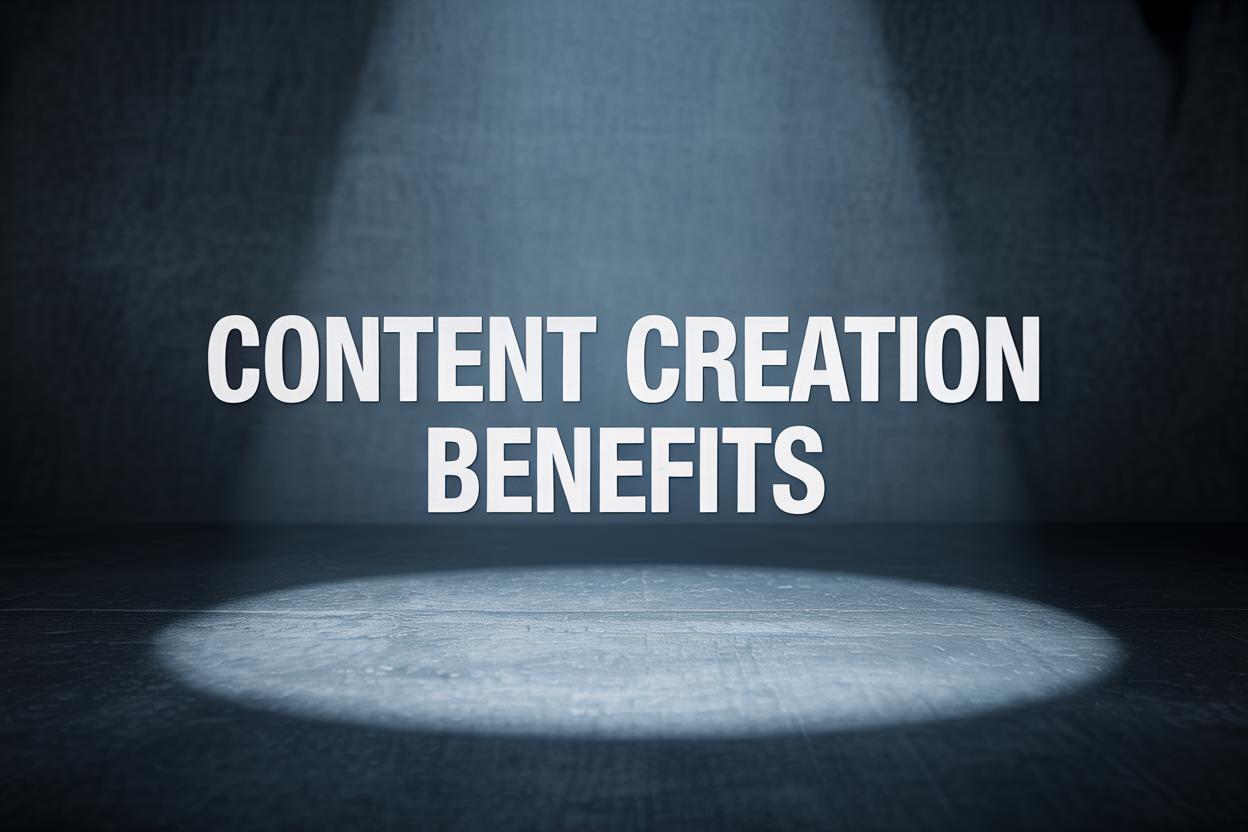 Content Creation Benefits