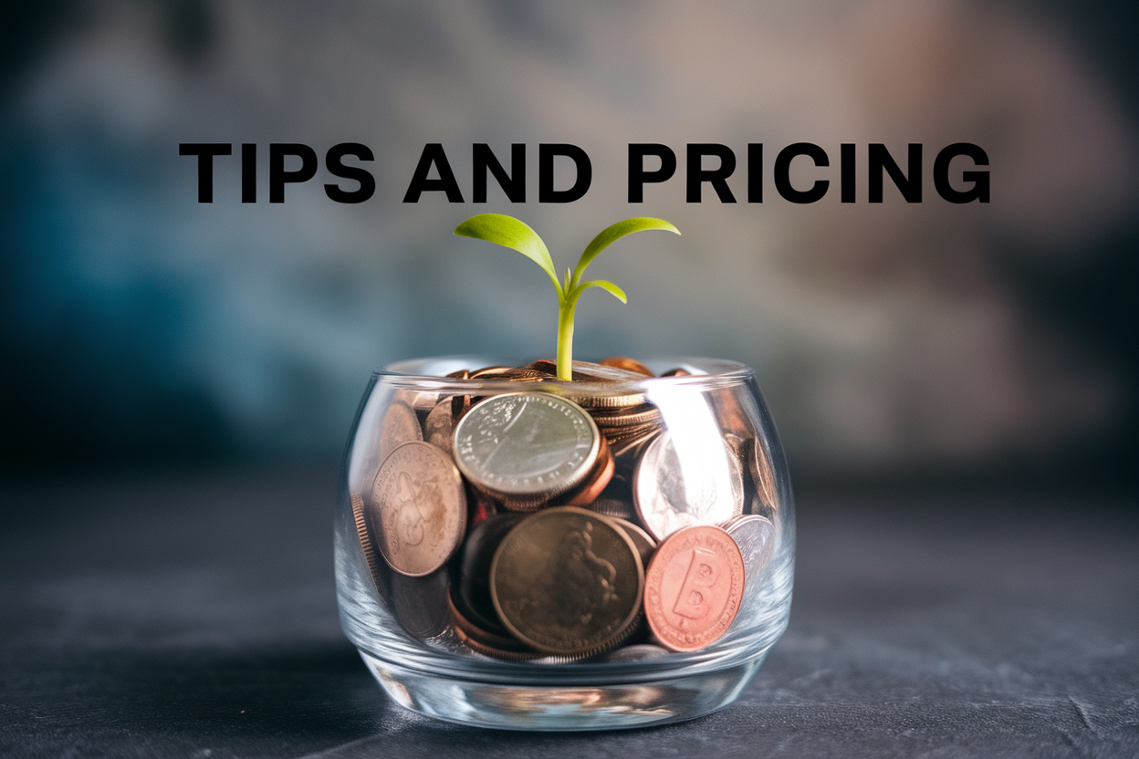 Tips and Pricing