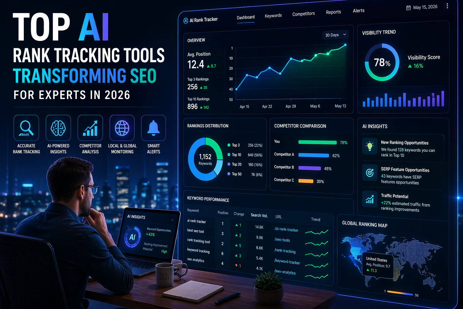 Top AI Rank Tracking Tools Transforming SEO for Experts in 2026