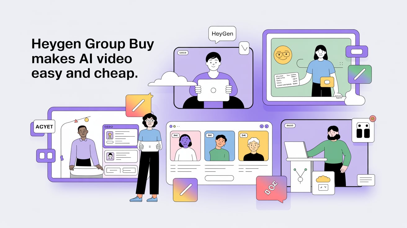 Easy AI Video Creation with HeyGen Group Buy