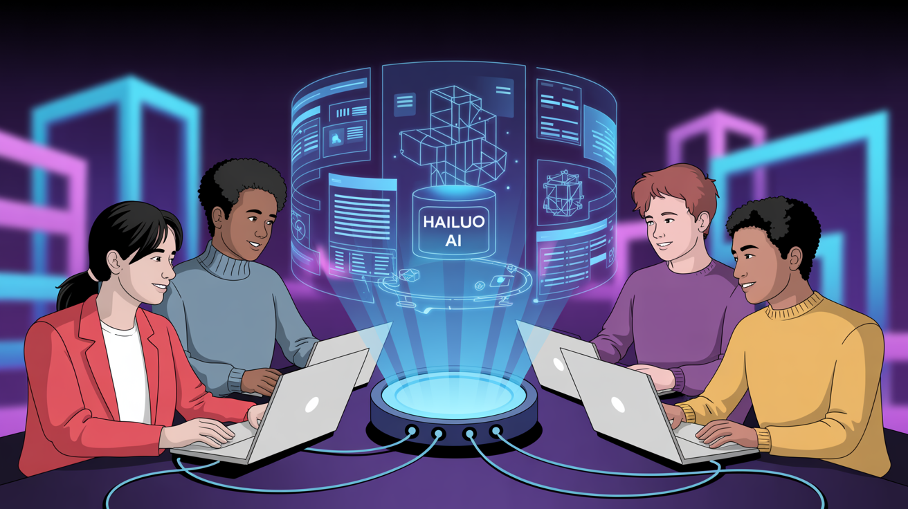 Team Collaboration with Hailuo AI