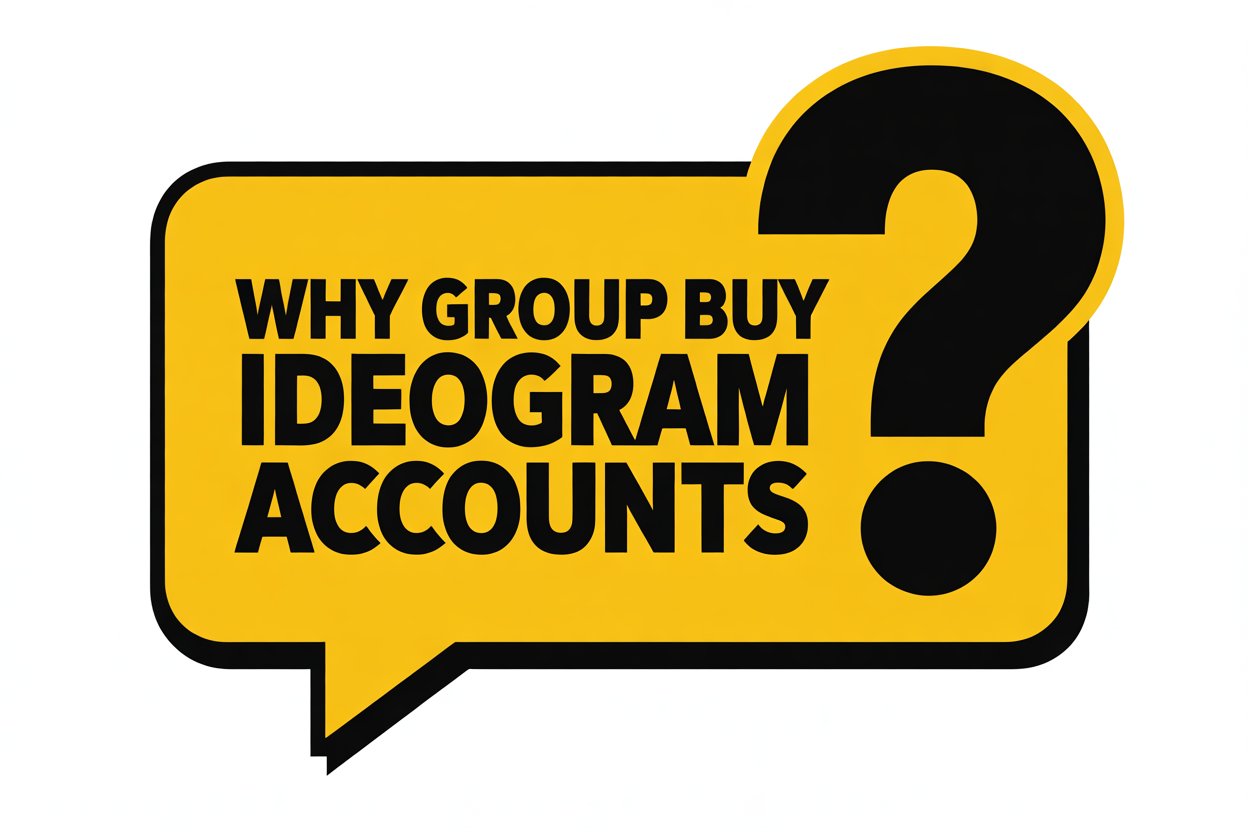 Why Group Buy Ideogram Accounts