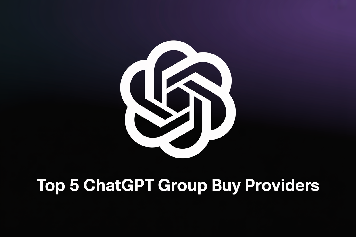 Top 5 ChatGPT group buy providers