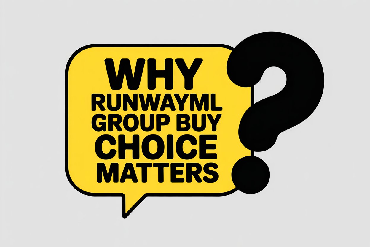 Why RunwayML Group Buy Choice Matters
