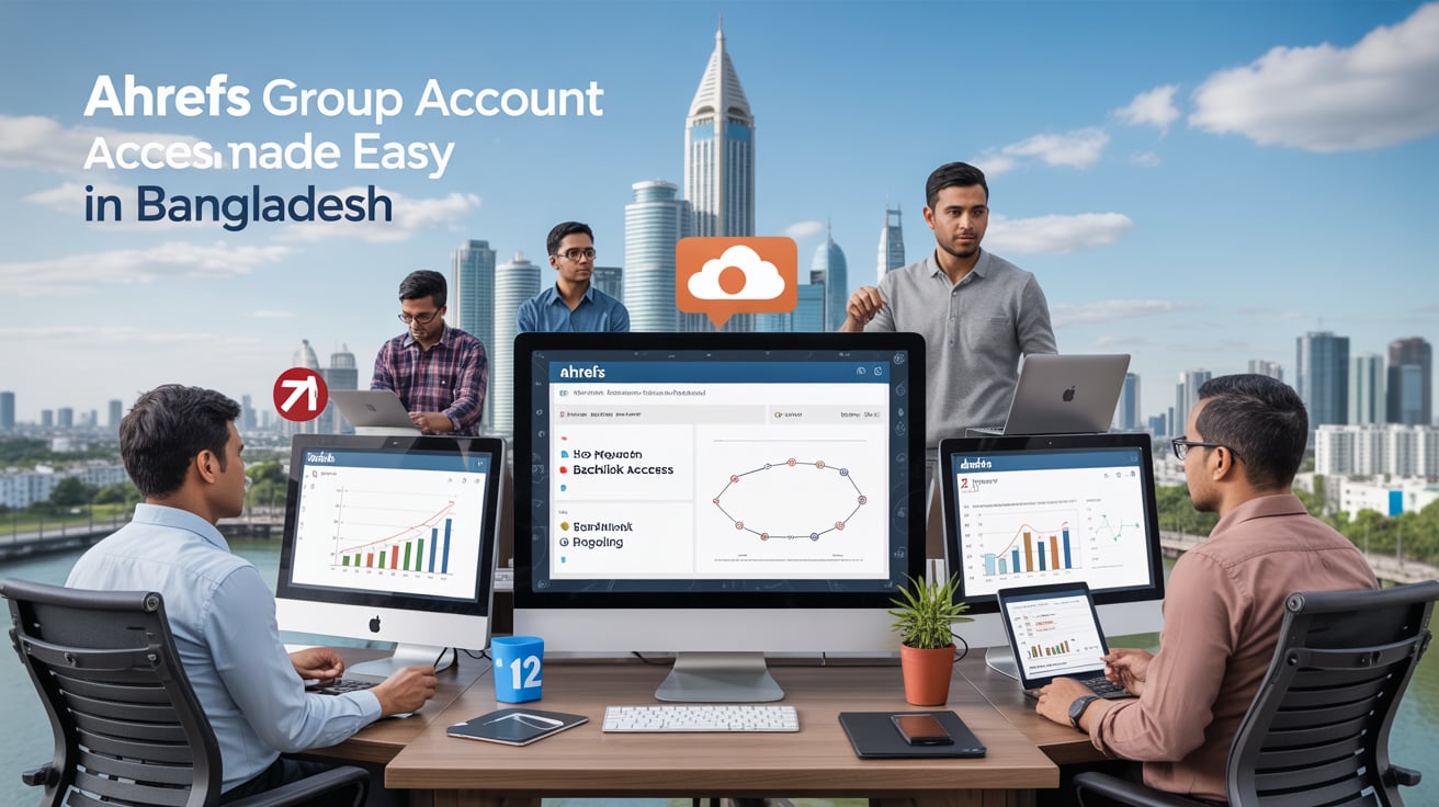 Ahrefs group account access made easy in Bangladesh