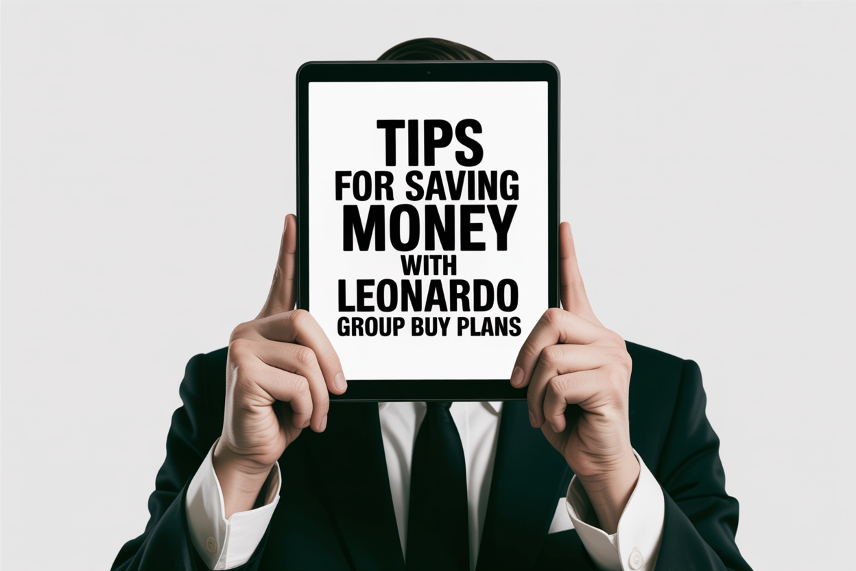 Tips for Saving Money with Leonardo Group Buy Plans
