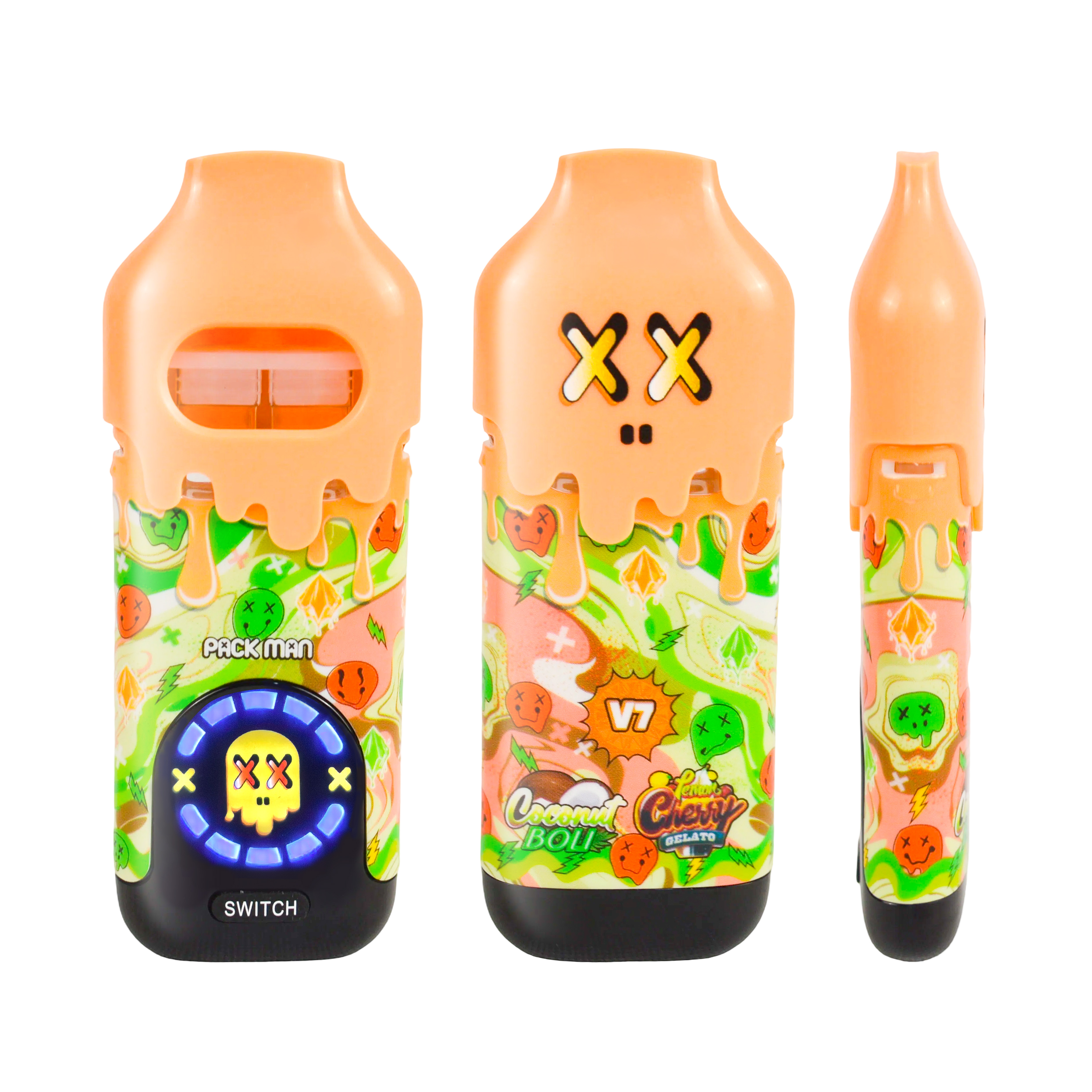 Packman V7 Dual: Fruit, Ice, and Candy Pairings