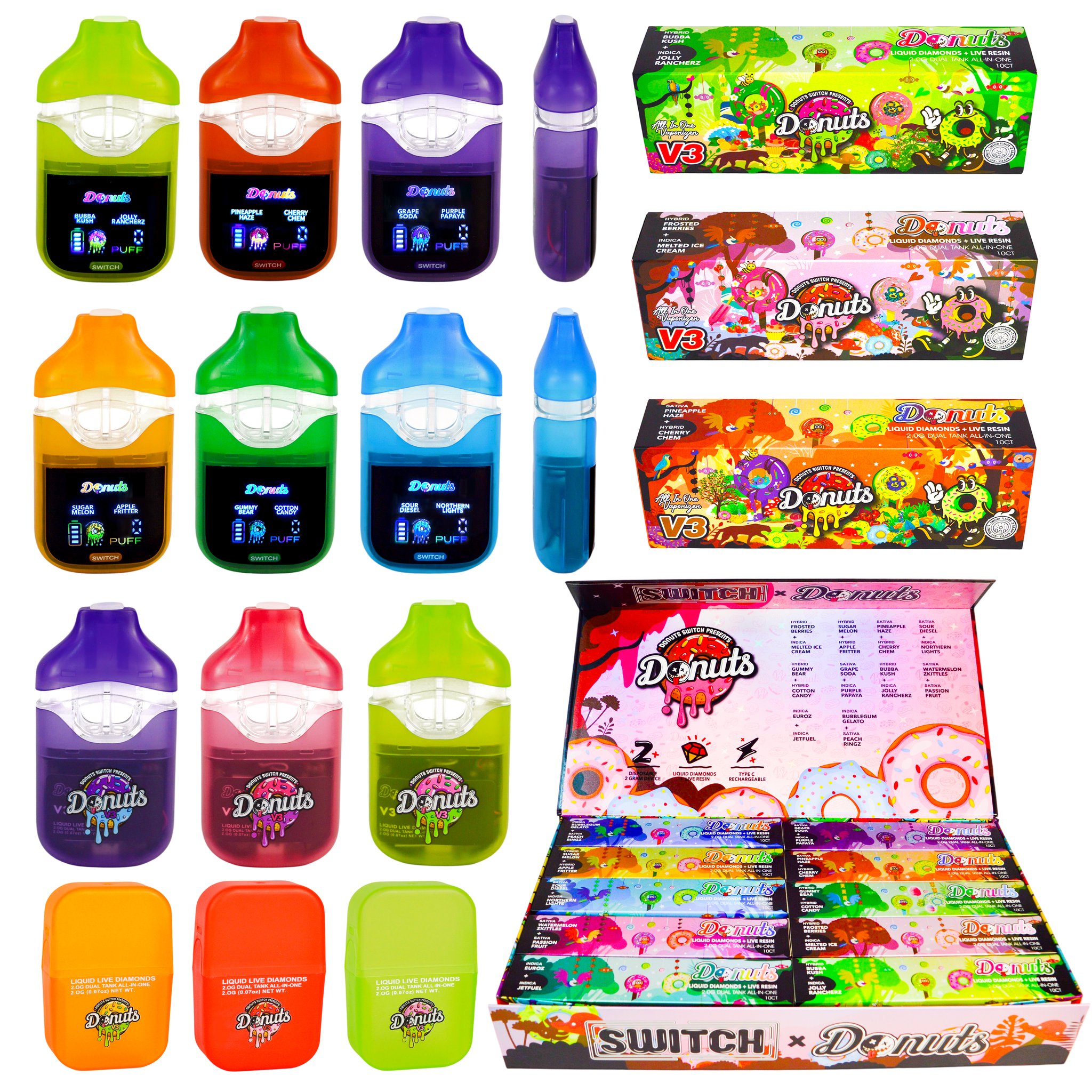 Donuts Switch Vape Models Reviewed for 2026