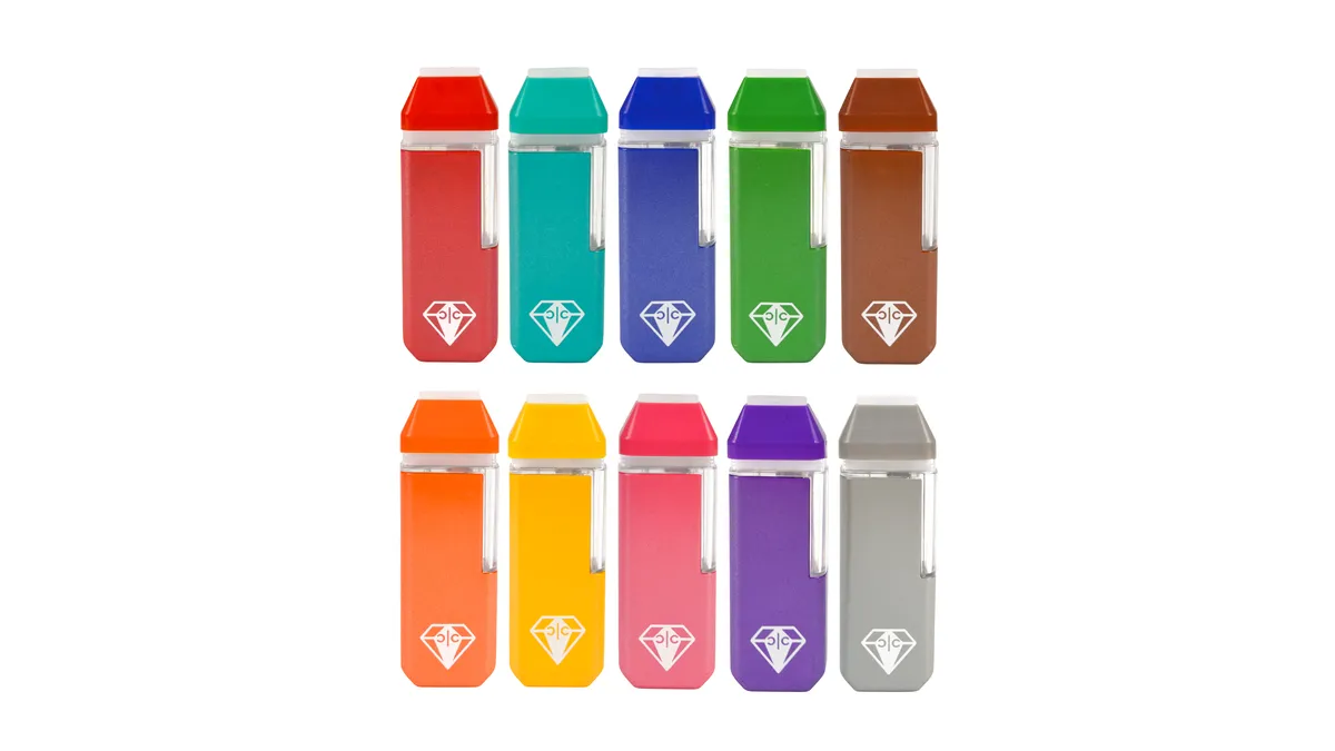 New Clean Carts Liquid Diamonds 2G Multi-Color Disposables