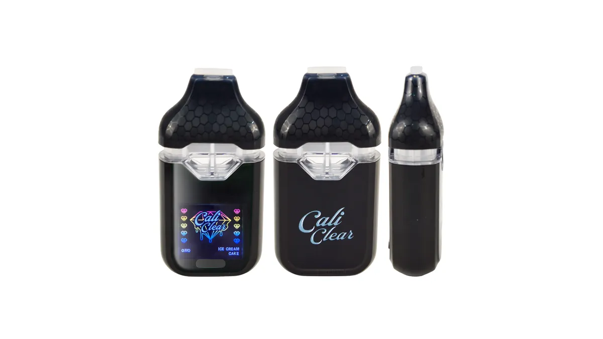 Cali Clear Select 2G Dual Chamber Liquid Diamonds Live Resin Vape