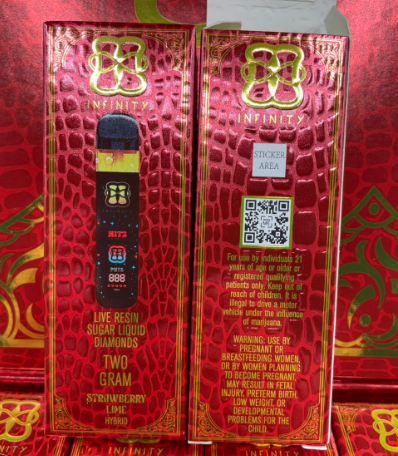 Hitz Infinity 2G Disposable Vape: Design & Build Quality