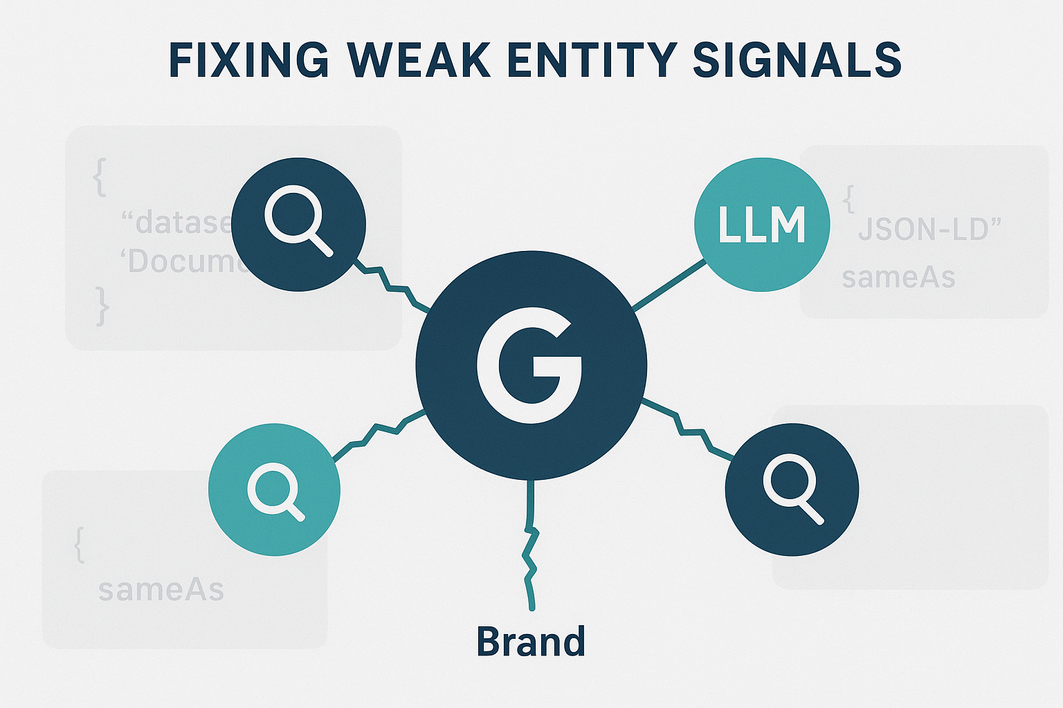 Fallstudie 2025: Schwache Entity-Signale – Best Practice für AI-Sichtbarkeit Post feature image