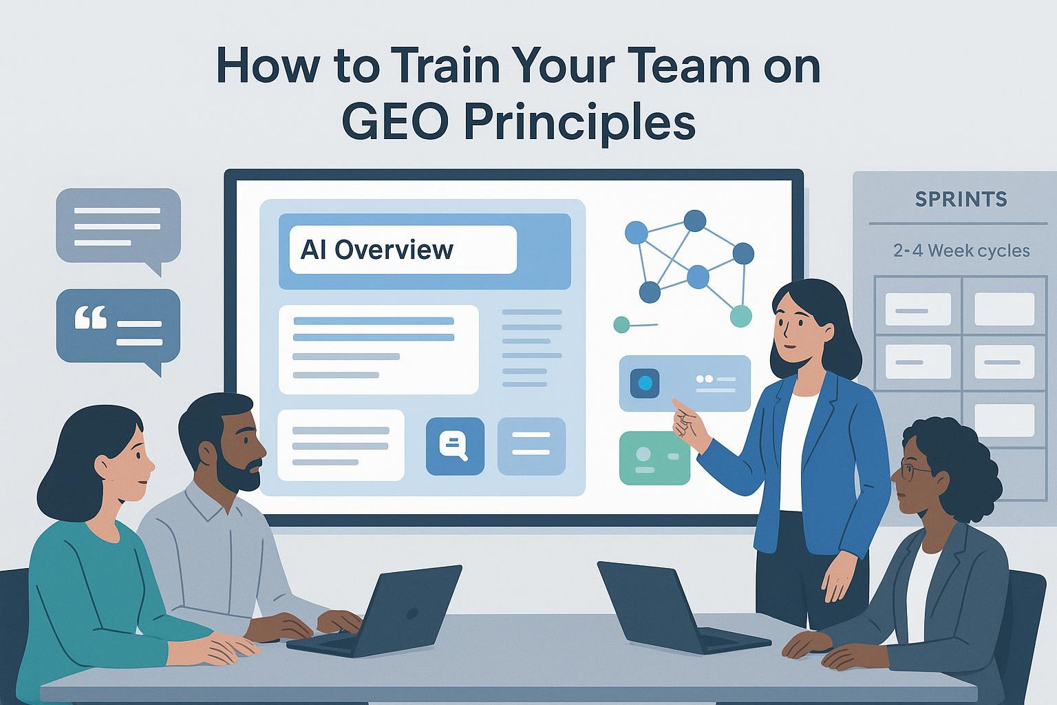 How to Train Your Team on GEO-Prinzipien: Praxisleitfaden Post feature image