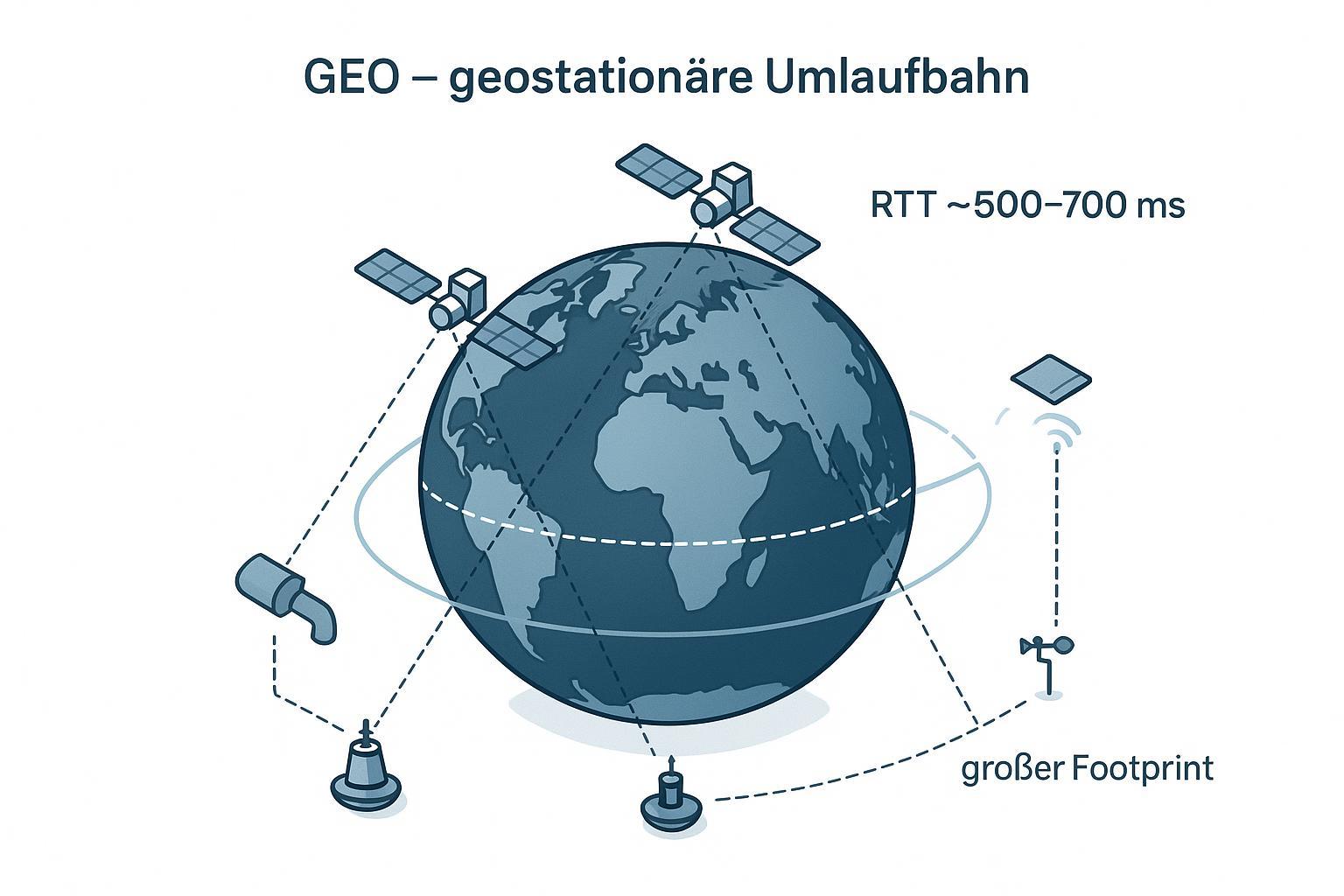 GEO (Geostationary Earth Orbit) im IoT einfach erklärt