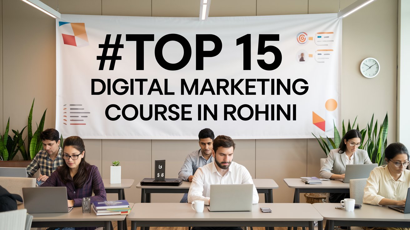 #Top 15 Digital Marketing Course in Rohini