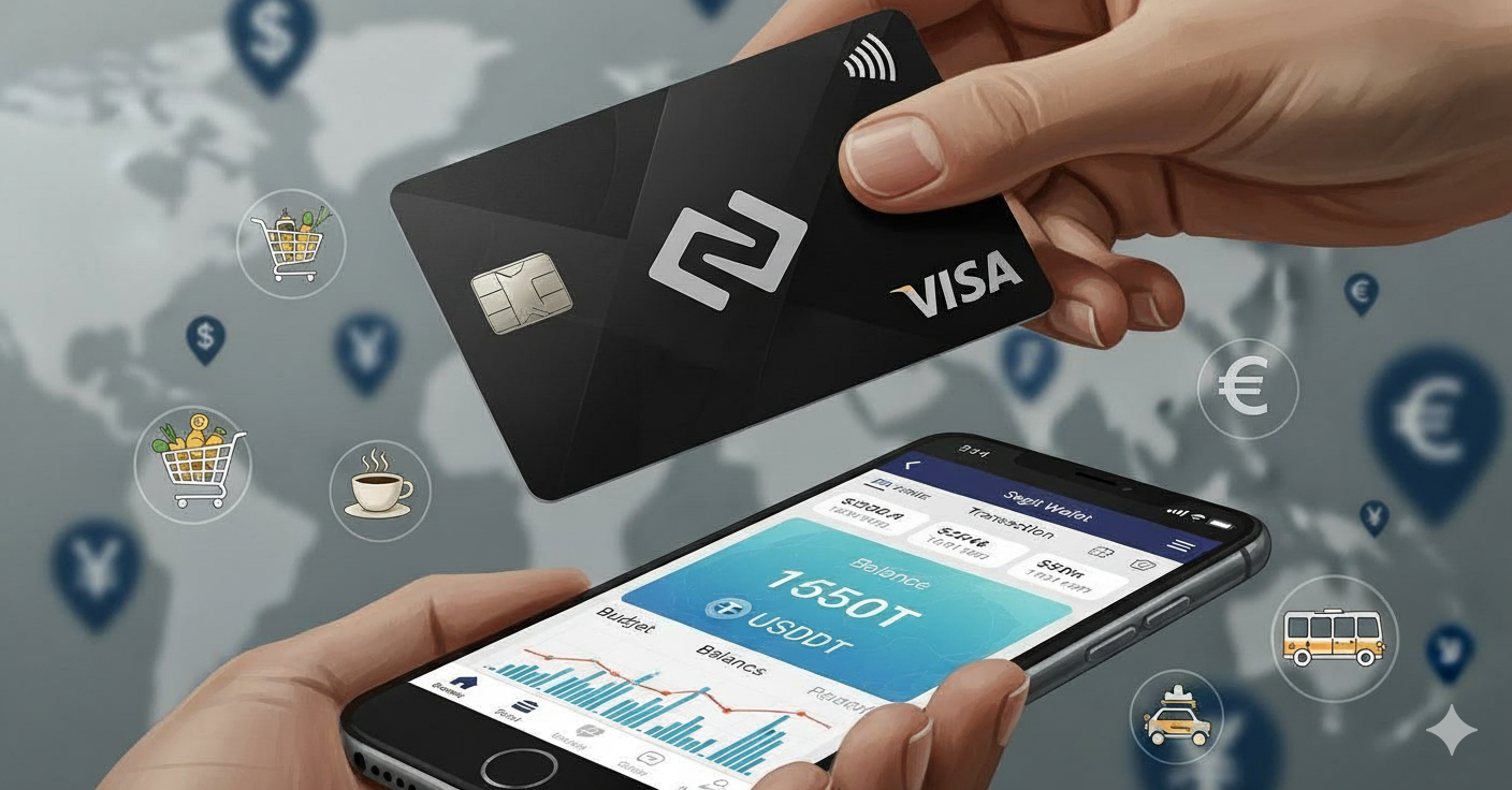 USDT Visa cards to budget daily expenses for cross-border sellers