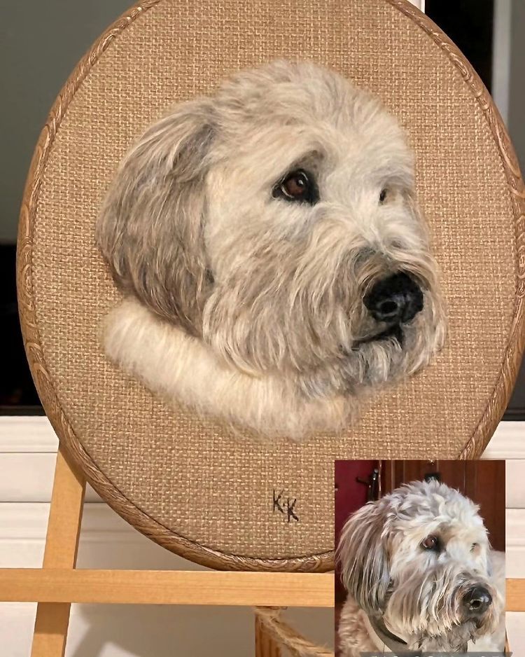 Needle Felt Painting