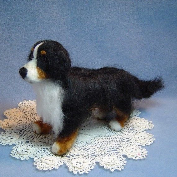 Customized pet keepsake gifts, dog felted wool