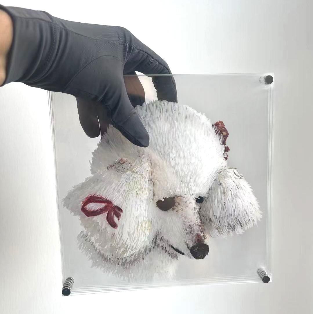 Custom Layered Pet Portraits - 3D Memorial Art That Captures Your Companion's Spirit                style=