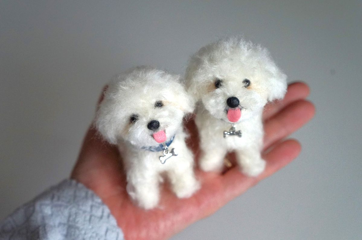 Custom Pet Wool Felt Portraits