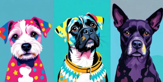 Pop Art Custom Pet Portraits