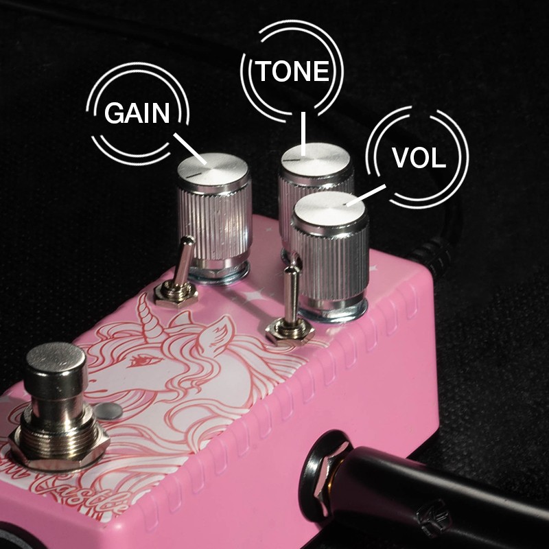 Standard Overdrive Pedal Placement
