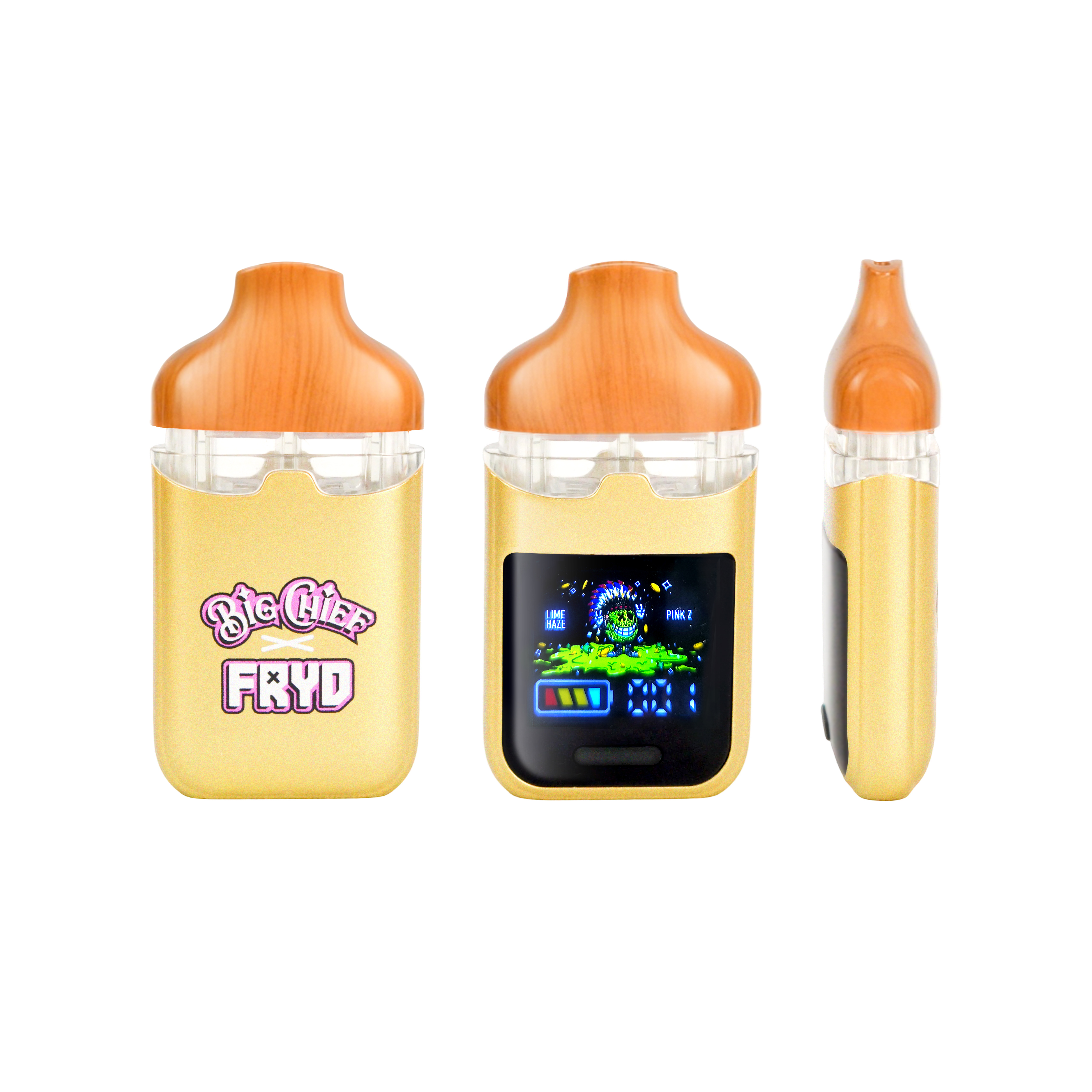 Big Chief Fryd 2g vape vs Big Chief V3: Collaboration Edition vs Core Version