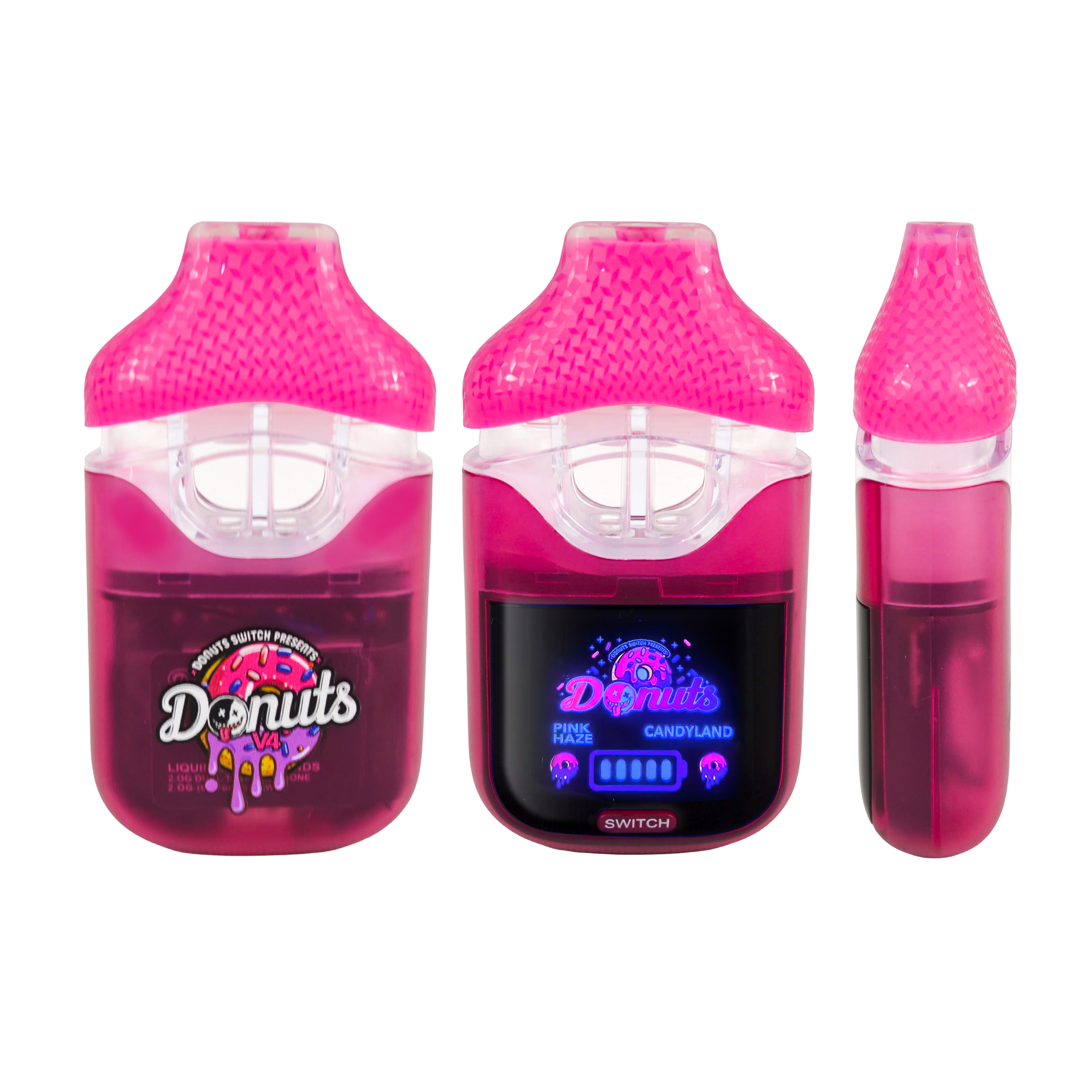 Donuts Extracts V4 2g vape: Candy and Tropical Categories