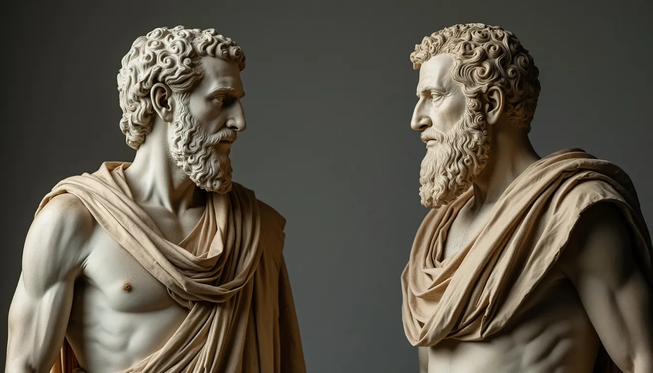 Plato and Aristotle