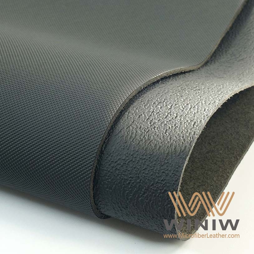 What is natural leather fabric and how is it made
