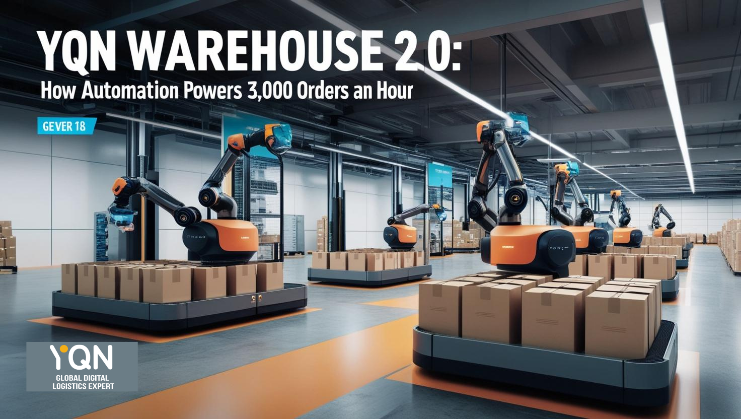 YQN Warehouse 2.0: How Automation Powers 3,000 Orders an Hour