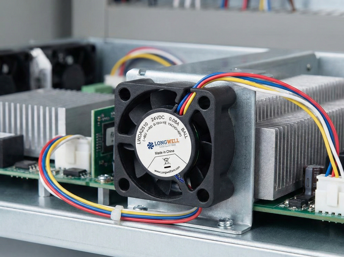 How the LONGWELL Axial Compact Fan Solves Overheating in Tight Spaces