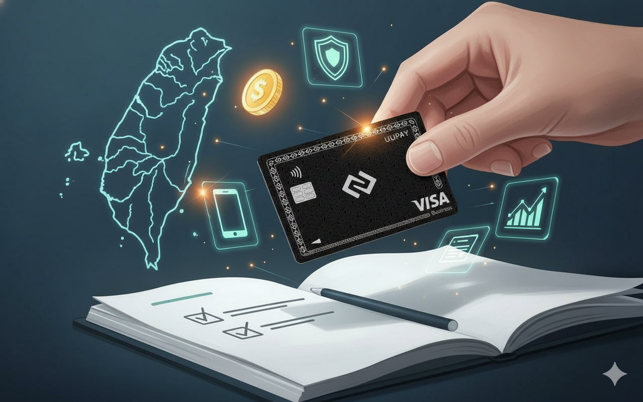 新手入門首選：台灣加密貨幣金融卡申辦懶人包