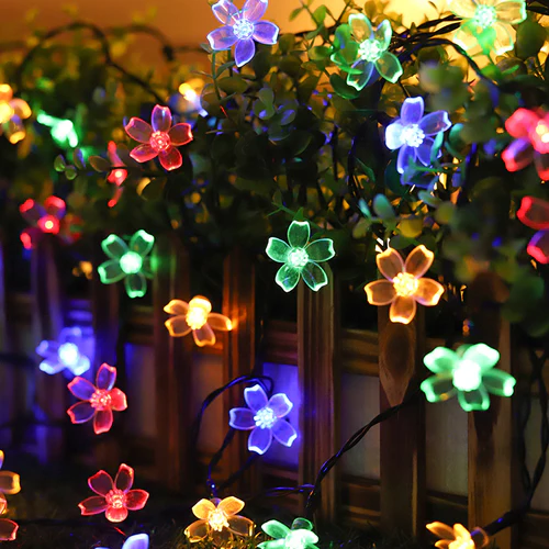 Modern Easter Solar String Light Clear LED Fairy Lighting for Outdoor
