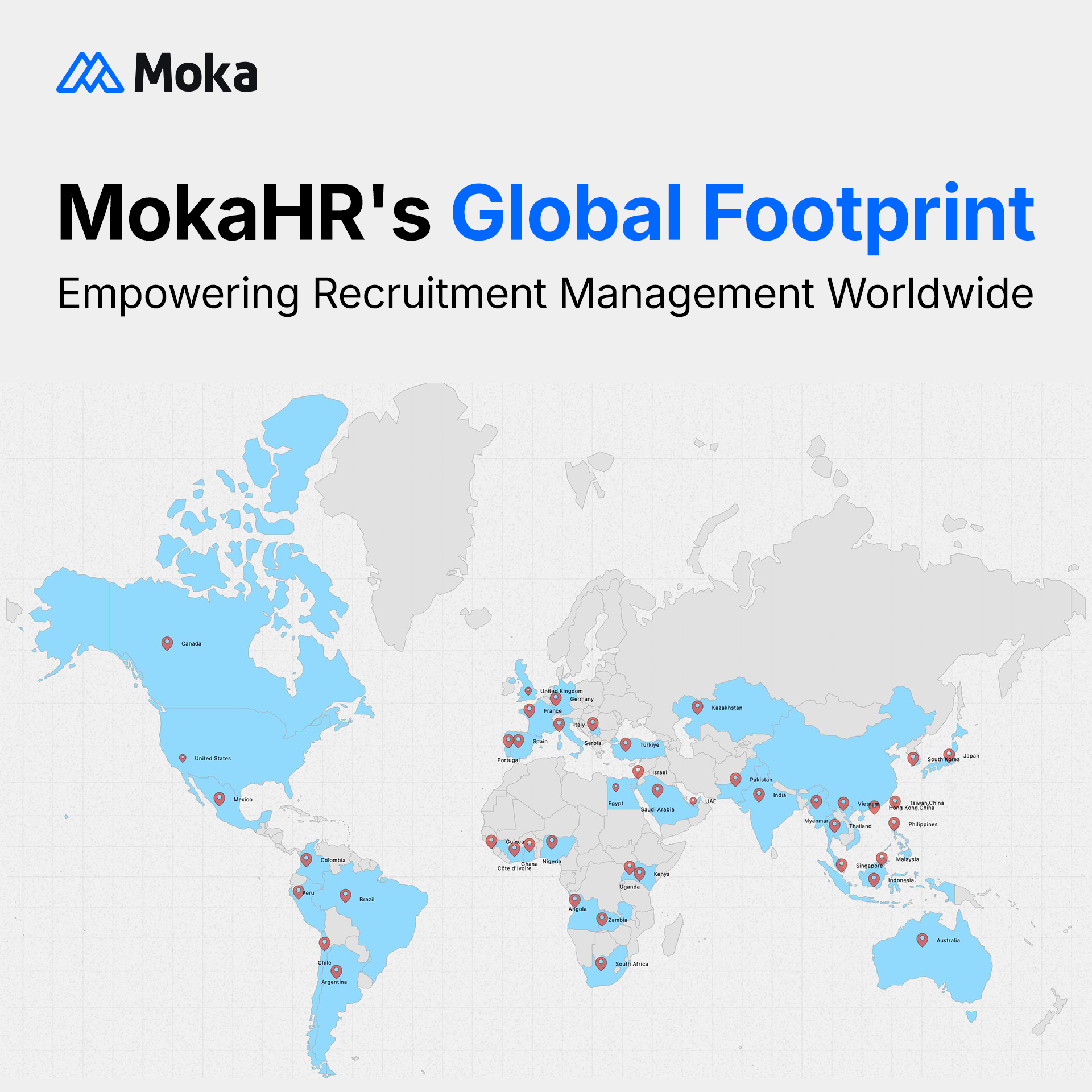 Moka's Global Footprint